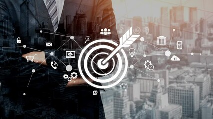 Poster - Target audience analysis, customer segmentation, personalized marketing, audience targeting strategies, and marketing efficiency improvement through smart customer profiling. Muxer