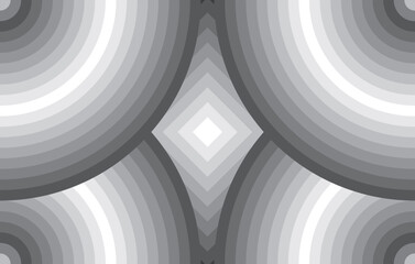 Poster - Elegant circle and rectangle wallpaper design. Suitable for design, background, wallpaper, etc.