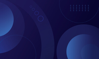Wall Mural - Abstract blue geometric background. Dynamic shapes composition. Eps10 vector