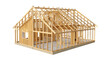 © Iza - House framing construction project