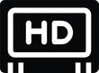 © Opaq1 - Hd display screen icon sign symbol