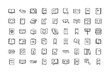 © MDTUHIN - Book Icon Set Education Reading Library and Knowledge in Line Art Style