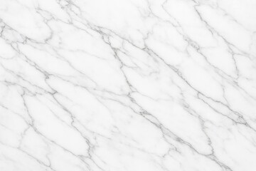 Poster - Elegant white marble surface design for creative projects or backgrounds