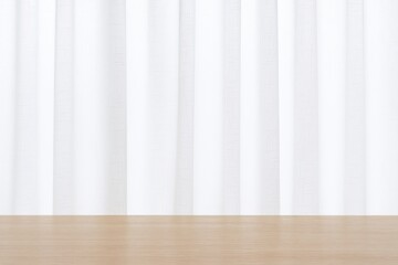 Poster - Light-colored drapery for windows
