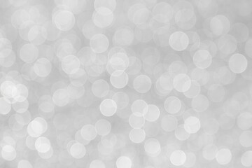 Poster - Soft glowing lights backdrop with a frosty, abstract scene reminiscent of winter
