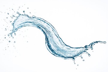 Poster - Background with Water Splash Effect