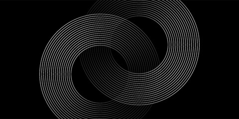 Poster - Abstract Particle Technology Background Design. Abstract wave moving point flow particles, high tech background design for brochure, flyer, magazine, business card, banner. Vector