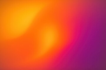 Poster - Dynamic color transition background with soft focus light effects in warm orange, fuchsia, and purple tones, perfect for modern design projects and digital art.