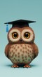 © Antonio - 卒業フクロウの3Dポートレート
