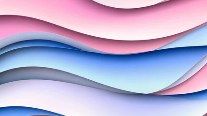 Poster - A mesmerizing display of flowing colors creates an engaging visual experience with soft gradients and intricate designs in soothing hues