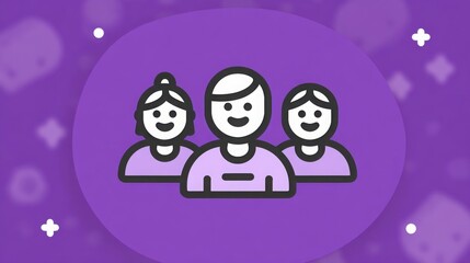 Poster - Group of diverse individuals engaging in a discussion about how to effectively use social media platforms for growth