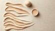 © Ngaji - Foundation swatches on a light beige background