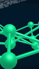 Poster - Animation of connections over data processing