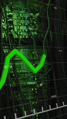 Poster - Animation of digital data processing over computer servers