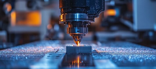 Poster - CNC Metal Part Milling Advanced Machining Techniques for Professional Quality Manufacturing