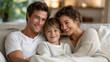 © Nataliya - Cozy Family Relaxation at Home with Gentle Light