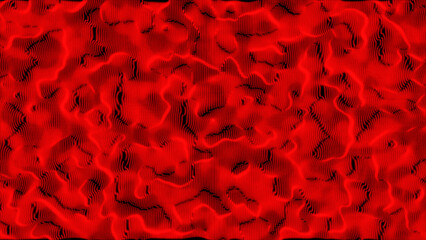 Poster - Abstract flower surface texture. 3d illustration. Background with a colorful, diverse cyclic pattern. Abstract background