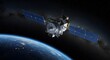 © Element 3D - Stunning Satellite Orbiting Earth: A Breathtaking View of Space Exploration