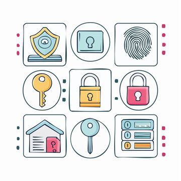 Flat Web Icon Collection for Websites and Apps
