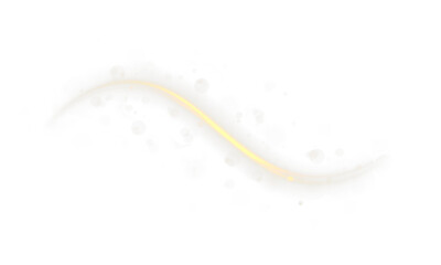 Poster - PNG bright glowing gold sparkle wave motion spark trail isolated line dust flash neon swirl transparent twinkle stardust illustration christmas effect flare flow fantasy ray speed spray

