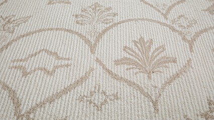 Poster - Close-up examination of rug texture