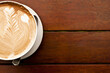 © Austockphoto - flat white with copyspace