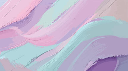 Poster - Abstract pastel brushstroke background with soft colors for artistic and decorative purposes.