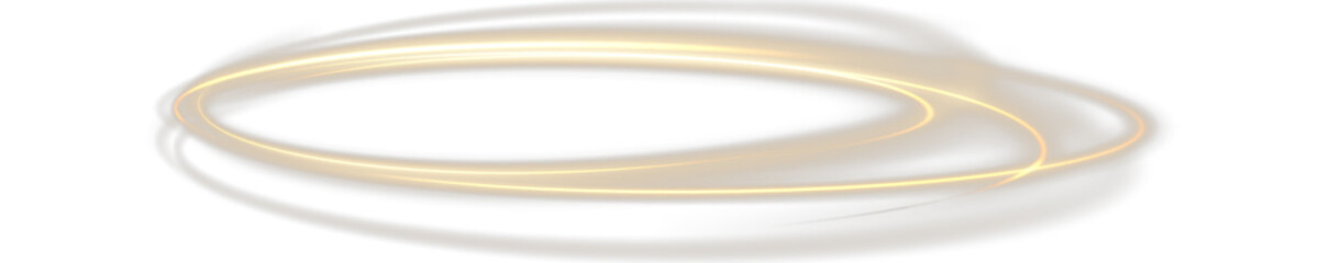 Wall Mural - radiant golden-white neon ring with rainbow spectrum and swirling energy—perfect for png portals, sc