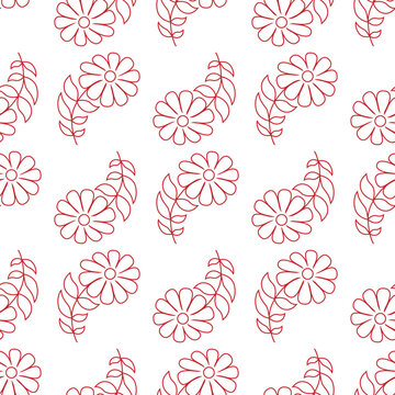 seamless floral pattern for background, greeting card, packaging, texture, fabric pattern, wallpaper, wall decoration