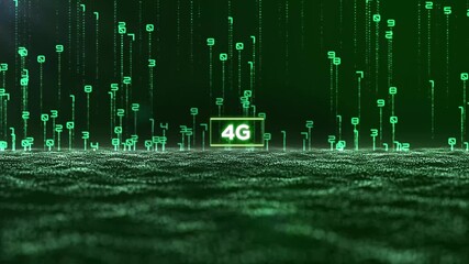  Matrix Binary Code and 4G Word