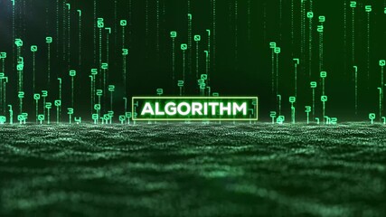 Matrix Binary Code and Algorithm Word