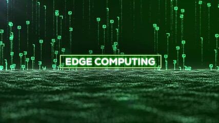 Matrix Binary Code and Edge Computing Word