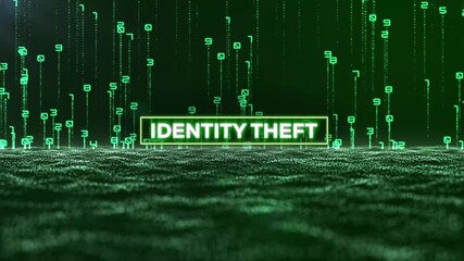 Matrix Binary Code and Identity Theft Word