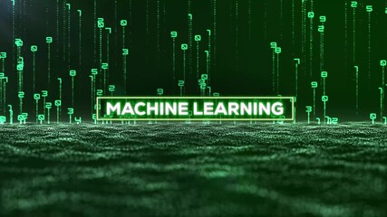 Matrix Binary Code and Machine Learning Word