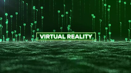 Matrix Binary Code and Virtual Reality Word