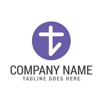 Creative Letter T Vector Logo Design Monogram. 標誌設計, ロゴデザイン, Diseño de logotipo