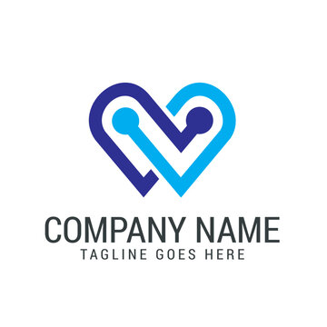 Creative Letter W Technology Vector Logo Design Monogram. 標誌設計, ロゴデザイン, Diseño de logotipo