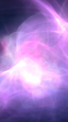 Wall Mural - ethereal purple and pink glowing mist swirling in abstract light formation