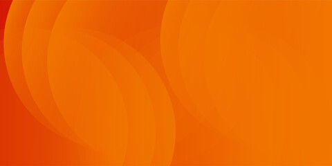 Poster - Modern orange abstract background with flowing wave lines. Dynamic wave. Smooth curve lines design element. Futuristic technology concept.