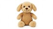 © Duc - Adorable plush puppy toy sits sweetly soft light background. AI Generated