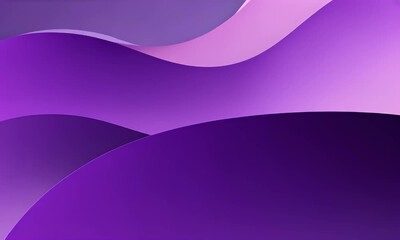 Wall Mural - abstract purple waves layering background - dynamic gradient texture