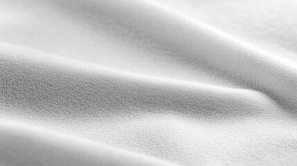 Poster - Soft White Fabric Texture with Gentle Ripples and Smooth Surface