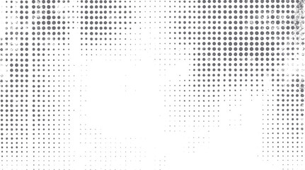 Poster - Halftone dots texture background. Retro pop art dot pattern design with faded effect. Abstract vintage dotted overlay layout.