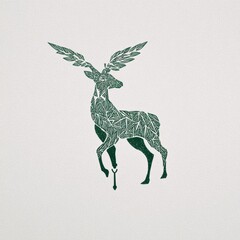 Poster - Colorful Minimal Design Featuring a Unique Animal Silhouette Surrounded by Medical Icons Creating a Visually Engaging Overlay Suitable for Various Projects