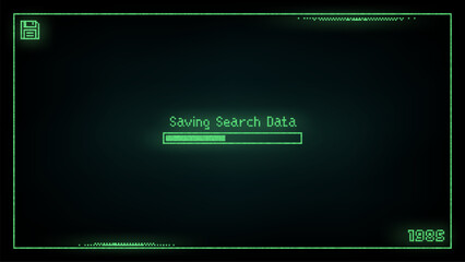 Digital screen displaying 