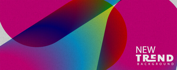 Poster - abstract design background, gradient color abstract design background, abstract background with colorful geometric shapes