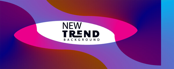 Poster - abstract design background, gradient color abstract design background, abstract background with colorful geometric shapes