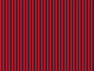 Poster - Red background of modern abstract minimalist lines geometric shapes with vector elements.