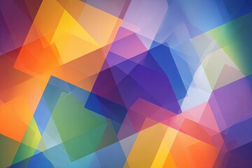 Poster - Colorful abstract texture background featuring geometric shapes with various colors blending seamlessly