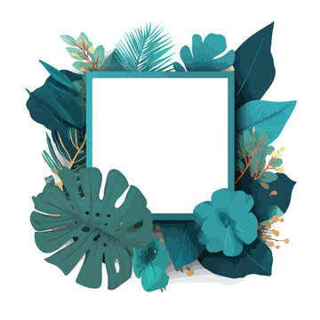 frame isolated in White Background, frame vector, Flat lay vector illustration